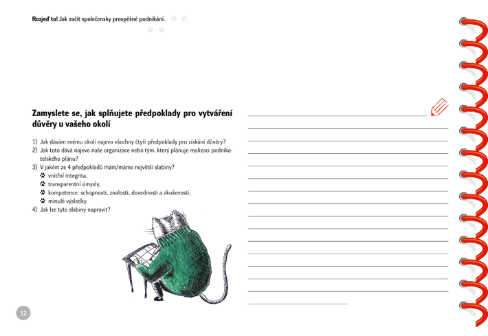 Design učebnice (titulní strana obálky, vnitřní sazba, zadní strana obálky)